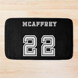 Christian McCaffrey Bath Mat