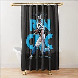 Christian McCaffrey Shower Curtain