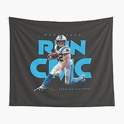 Christian McCaffrey Tapestry