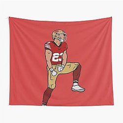 Christian McCaffrey Tapestry