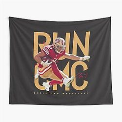 Christian McCaffrey Tapestry