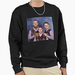 Christian McCaffrey George Kittle SF 49ers Step Brothers Football Pullover Sweatshirt