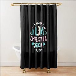 I Love Christina Ricci Shower Curtain