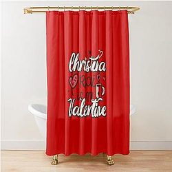 Christina Ricci Is My Valentine Shower Curtain