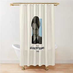 Christina Ricci The Addams Family Shower Curtain