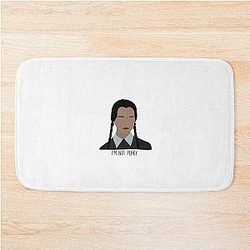 Christina Ricci Wednesday Addams Bath Mat