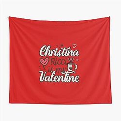 Christina Ricci Is My Valentine Tapestry