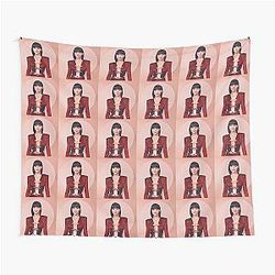 Christina Ricci Art Portrait Tapestry