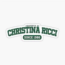 Property of Christina Ricci