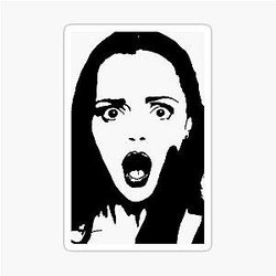 Christina Ricci Shocked