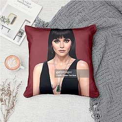 Christina Ricci - Wednesday Addams Child Star Christina Ricci Pillows Cover