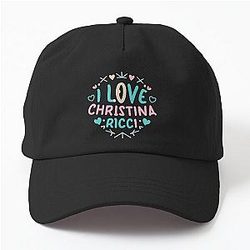 I Love Christina Ricci Dad Hat