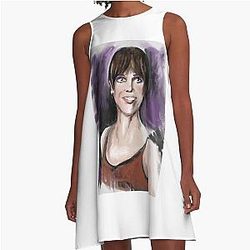 Christina Ricci Portrait A-Line Dress