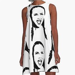 Christina Ricci A Line Dress
