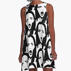 Christina Ricci in A-Line Dress