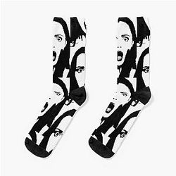 Christina Ricci Shocked Socks