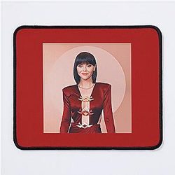 Christina Ricci Art Portrait Mouse Pad