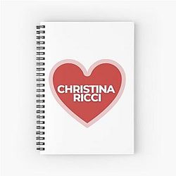 I Heart Christina Ricci Notebook