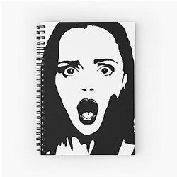 Christina Ricci shocked by Spiral Notes