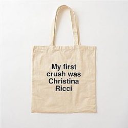 My First Crush Was Christina Ricci Tote Bag