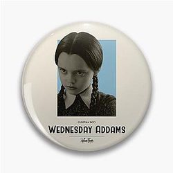 Christina Ricci The Addams Family Pin