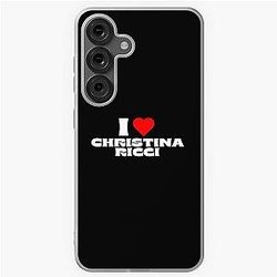 I Love Christina Ricci White Soft Case for Samsung Galaxy