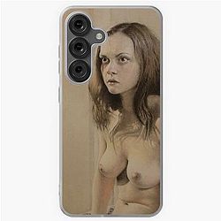 Airbrush Portrait Christina Ricci Prozac Nation Samsung Galaxy Case
