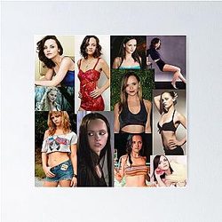 Christina Ricci Original By Crushart1 On Redbubble Poster