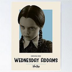 Christina Ricci The Addams Family Poster