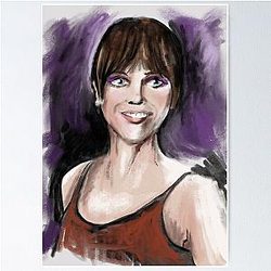 Christina Ricci Portrait Poster