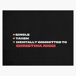 Mentally Committed to Christina Ricci Jigsaw Puzzle