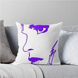 Christina Ricci Side Profile Throw Pillow