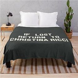 If Lost Returns to Christina Ricci Blanket