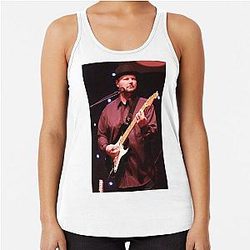 Christopher Cross - Photograph Racerback Tank Top