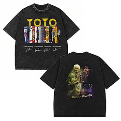 Toto 2026 Summer Tour With Christopher Cross HTCT0307 Christopher Cross T-Shirts