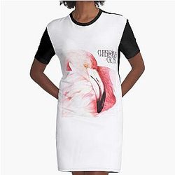 Christopher Cross Graphic T-Shirt Dress
