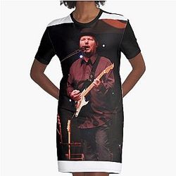 Christopher Cross - Photograph Graphic T-Shirt Dress