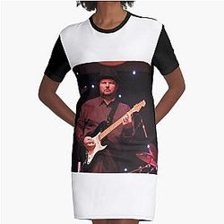 Christopher Cross - Photograph Graphic T-Shirt Dress