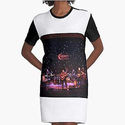Christopher Cross - Photograph Graphic T-Shirt Dress