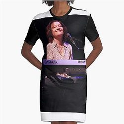 Christopher Cross Band - Photograph Graphic T-Shirt Dress