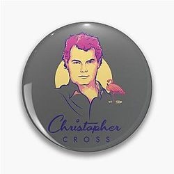Christopher Cross Pin