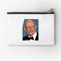 Silver Screen Hero Christopher Lloyd Zipper Pouches