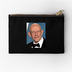 Silver Screen Hero Christopher Lloyd Zipper Pouches