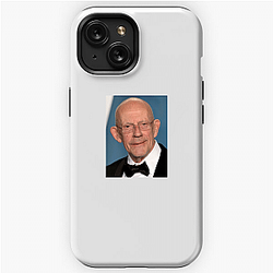 Silver Screen Hero Christopher Lloyd iPhone Cases
