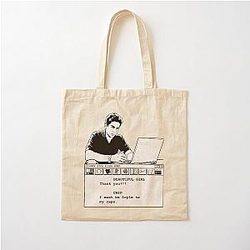 Christopher Moltisanti Tortured Artist Cotton Tote Bag