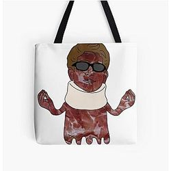 Christopher Moltisanti Gabagool All Over Print Tote Bag
