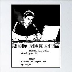 Christopher Moltisanti Tortured Artist Poster