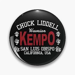Chuck Liddell Hawaiian Kempo Roots Pin