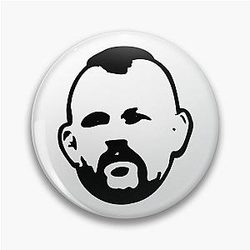 Chuck Liddell Black Pin