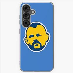 Chuck Liddell Blue and Yellow Samsung Galaxy Soft Case